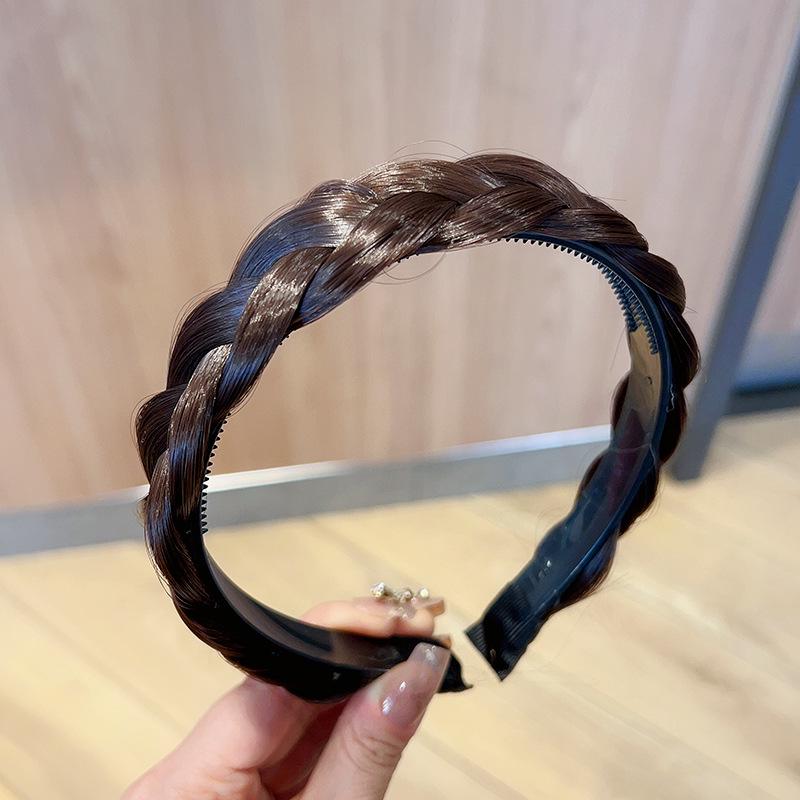 2023 Ручная работа Коса рыбий хвост Парик Повязка на голову для женщин