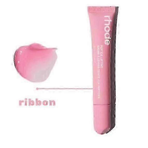 Rhode Hailey colored peptide lipstick, Ribbon lipstick