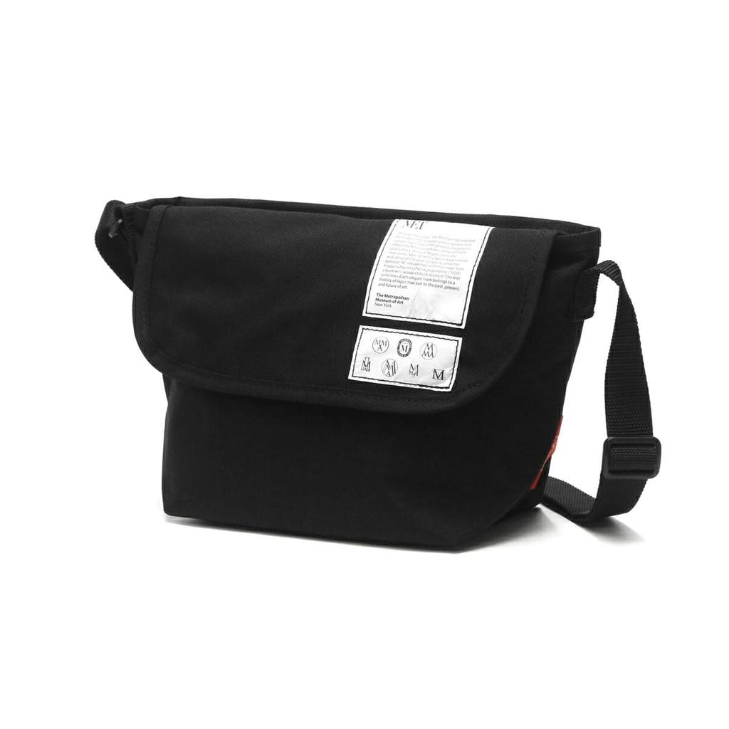 Genuine Messenger Bag MP1603MET Casual Messenger Bag THE MET Kids Black [Manhattan Portage] [Official]