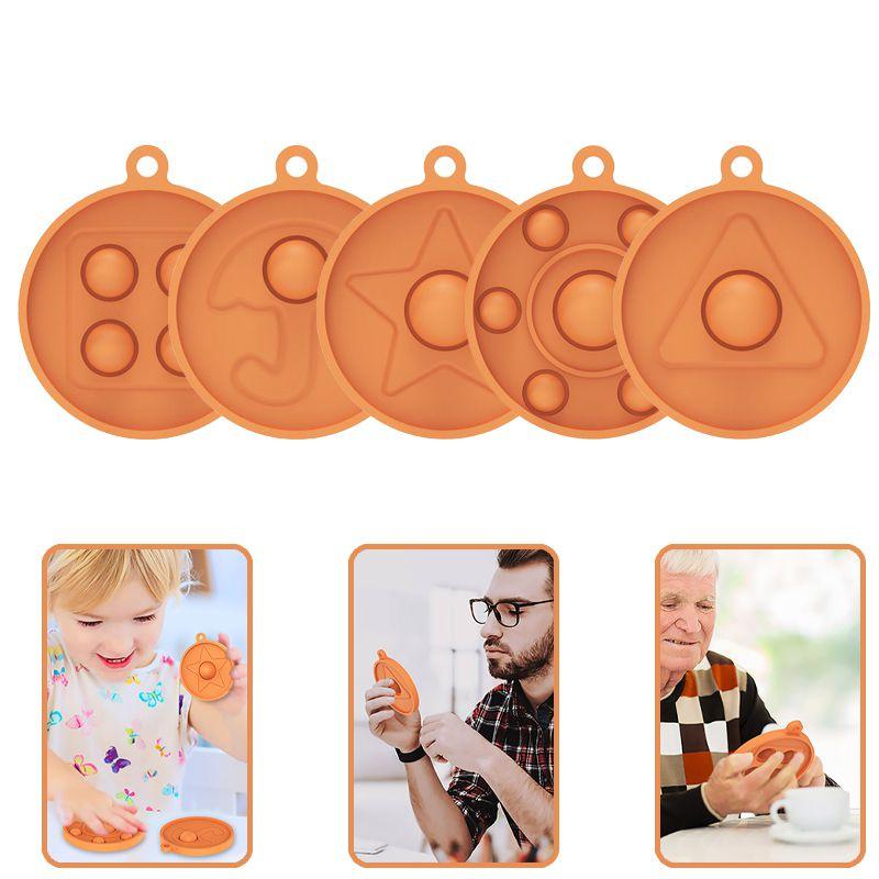 Игра Кальмар Поп Игра Простой Пупырка Попит Нажимной Пузырь Брелок Подвеска Игрушки