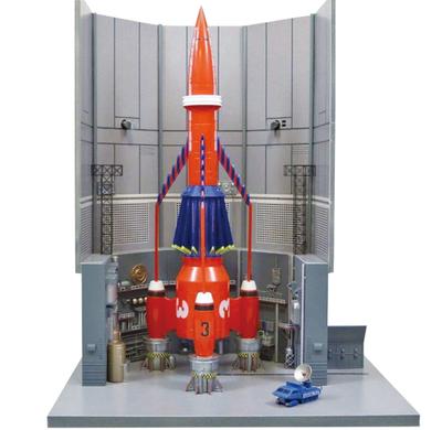 Aoshima Bunka Kyozaisha Thunderbird Thunderbird 3 Launch Base Series Пластиковая модель №12 и 1/350