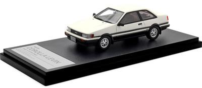 INTERALLIED Hi Story Масштаб 1/43 Toyota Corolla Levin 2-дверный GT APEX (1983) Высокотехнологичная двухцветная модель с отделкой HS522WH