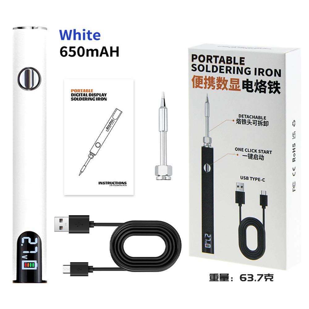 650 мАч Удобный USB-паяльник USB-выжигатель 510 разъем LED дисплей батареи трехскоростной регулируемый напряжение