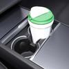 For Tesla Model 3 Highland 2024 2025+ TPE Black Car Water Cup Holder Central Control Drinks Holder Car Accessories