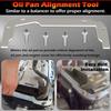 LS Rear Main Seal & Oil Pan Alignment Tool Kit Sliver For GM LS Engine LS4 LS9 LSA LQ4 4.8L 5.3L 5.7L 6.0L