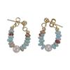 Colorful Jewelry Unusual Accessories for Women and Girls Natural Stone Beaded