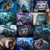 Full 5D Diamond Painting Big Mouth Cat DIY Diamond Embroidery Diamond Mosaic Cross Stitch Kits Home Decor Gift