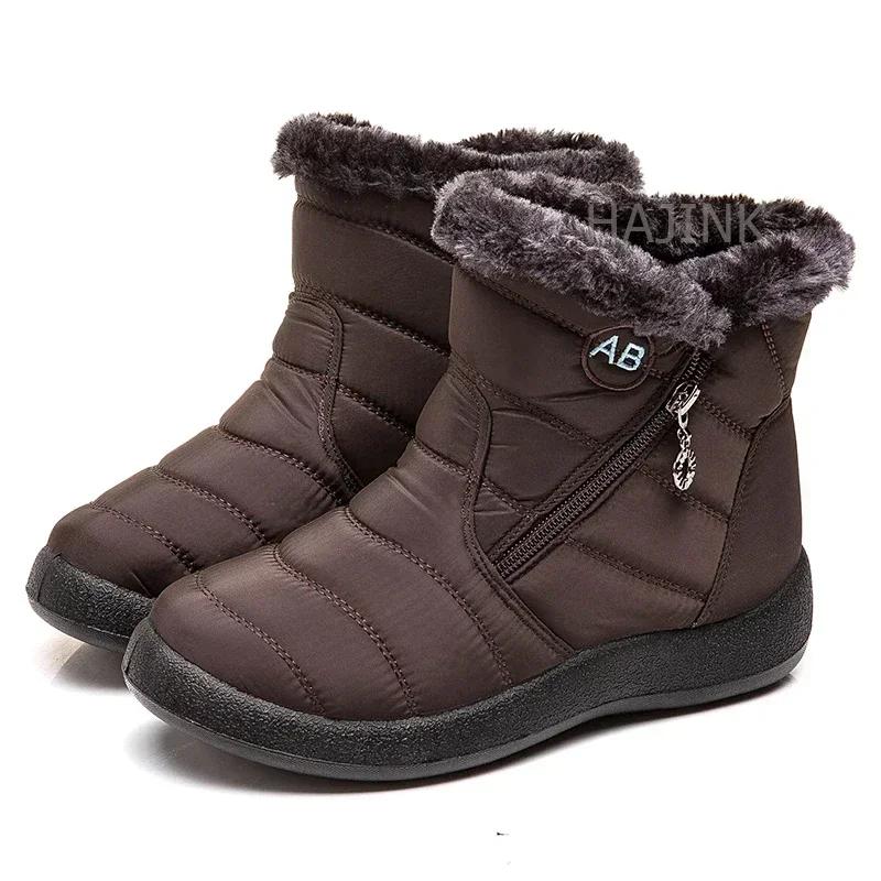 Waterproof Women Boots Winter Snow Boots for Women Winter Shoes Daily Casual Lightweight Cotton Shoes Ankle Botas Mujer 2024