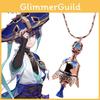 Оригинальное ожерелье-колокольчик Странника из Genshin Impact, стильный сплавной кулон