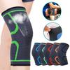 1PC Fitness Running Cycling Knee Support Braces Elastic Nylon Sport Compression Knee Pad Sleeve for Basketball Volleyball