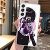 Мягкий чехол для телефона с изображением аниме девушки в японском стиле для Samsung Galaxy S23 S22 Ultra S21 Plus S20 Fe S10 Lite S9 S8 + S10e S7 Edge Pattern