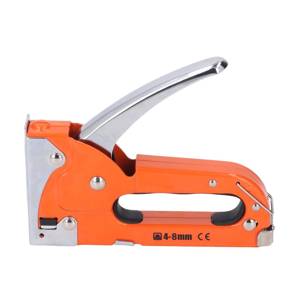 3 в 1 Степлер из легированной стали Сверхмощный ручной степлер и 200 шт. скоб П-образной формы для деревообработки