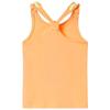 Débardeur pour enfants orange vif 92/104/116/128/140