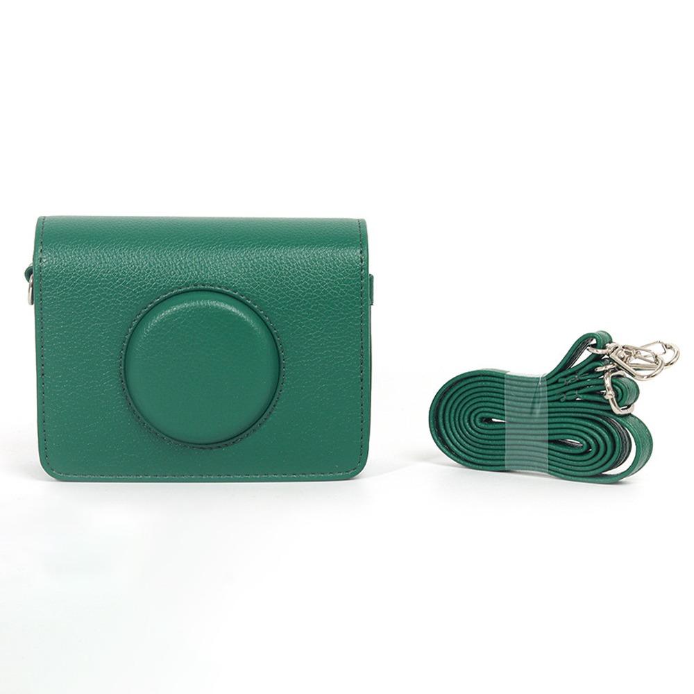PU Leather Instant Camera Storage Bag Protective Cover for CHUZHAO D1pro Outdoor Photography