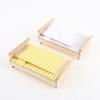 1:12 Dollhouse Mini Furniture Bedroom Micro Scene Model Wooden Fabric Double Bed