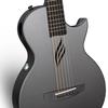Enya Nova Go SP1 Acoustic/Electric Guitar, Carbon Fiber Mini Guitar with AcousticPlus Pickup, Includes Guitar Case and Strap (Black)