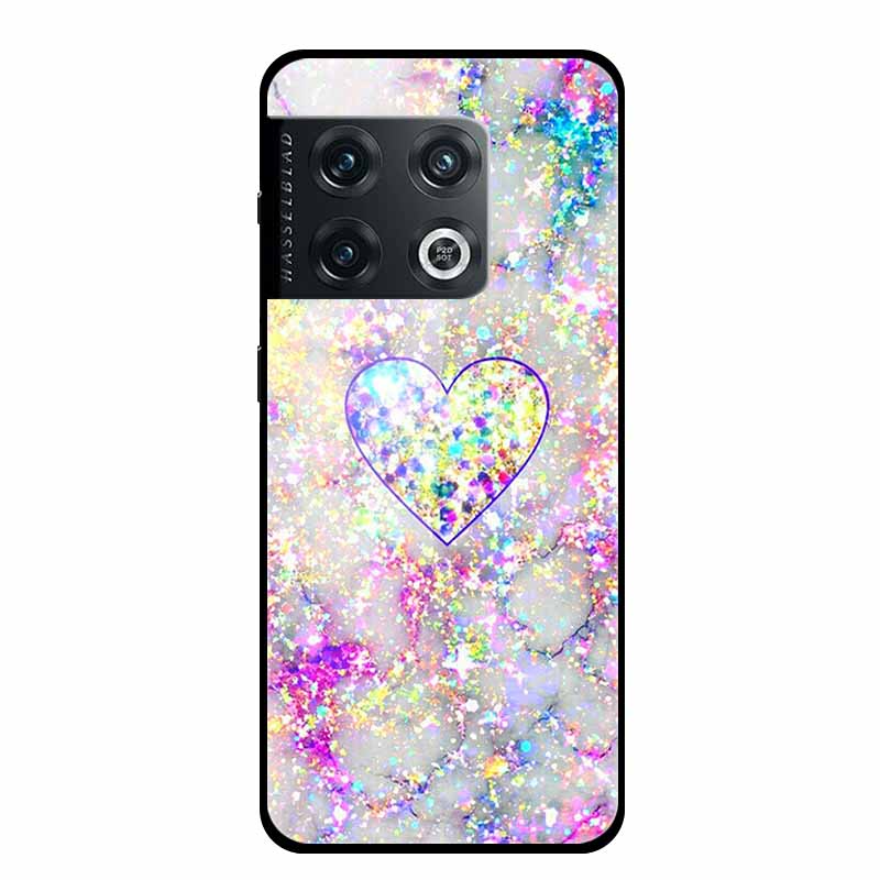 Чехол для One plus 10 Pro Ударопрочный Закаленное Стекло Жесткая Задняя Крышка Для OnePlus 10 Pro 10Pro Oneplus10 1+10 Pro Бампер Чехол Coque Case