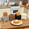 1:Миниатюрный тостер для кукольного домика масштаба 1:12 – Случайный цвет, имитация кухонной техники для декора кукольного домика