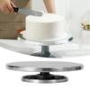 Круглый двухсторонний алюминиевый поворотный стол Стол для крепления цветов для керамической глины, фигурки, модели
