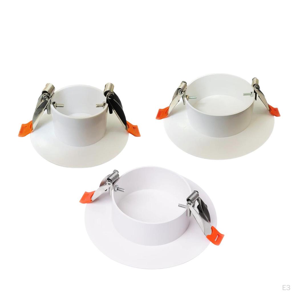 Потолочная накладка для точечного светильника, легкая с защелкой, компактная декоративная панель для