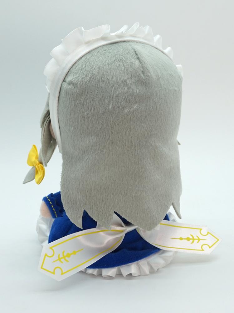 Touhou Project Izayoi Sakuya Plush Toy Fumo Inu Sakuya Plushie Figure Doll Lovely Cosplay Pillow Anime for Fans Birthday Gifts