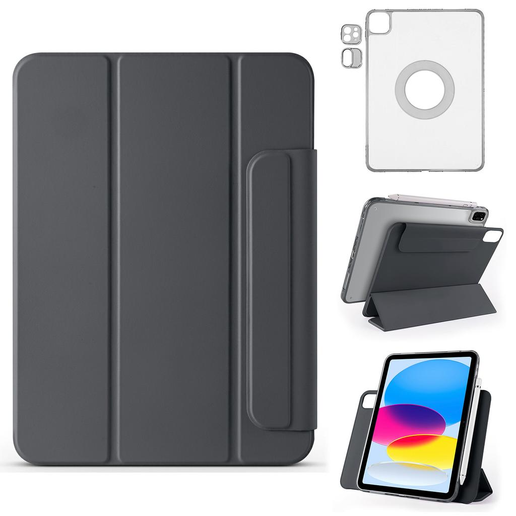 Кожаный чехол для iPad Air 11 (2025)/(2024)/Воздух (2022)/(2020)/Про 11 (2022)/(2020)/(2018) Складная подставка Магнитная обложка для планшета