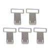 5 Pieces Transparent Car Parking Ticket Holder Clip Plastic Timing Ticket Holder Car Windshield Windscreen Tickets