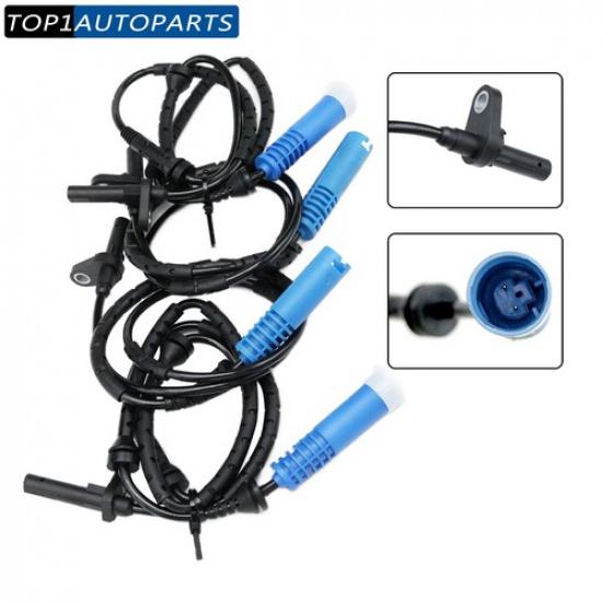 4PCS Fits BMW X3 2004-2010 New Front Rear L&R ABS Wheel Speed Sensors US