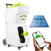 VEVOR Tennis Ball Machine Auto Portable Ball Launcher for Practice Training, with App Remote Control, 110 Ball Capacity, Spin Control