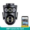 6K 12MP WiFi IP Camera Outdoor Triple Lens Three Screen 10X Zoom Panoramic View PTZ Security Cam Motion Detection 8MP Video Surveillance