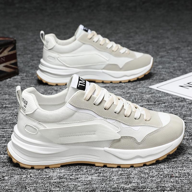 Модные мужские кроссовки, мокасины, повседневные кроссовки для мужчин, ткань для спорта и отдыха, вентилируемые, износостойкие, с толстой подошвой, модные