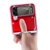 Чехол с точным вырезом для защиты от падения для Samsung Galaxy Z Flip4 Flip 4 5g Flip3 Flip 3 Finger Ring Color Phone Bag