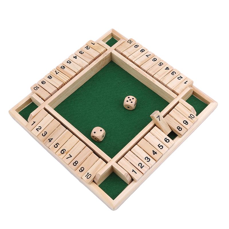 "Digital 2 People" Funny Puzzle Game Shut The Box Board Set Number Education Toys For Childern