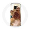 Case for Samsung Galaxy A8 Plus American Pit Bull Terrier Brown