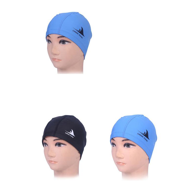 Водонепроницаемая ткань защищает уши длинные волосы спортивная шапочка для плавания в бассейне акула высокоэластичная гибкая прочная шапочка для плавания для мужчин и женщин