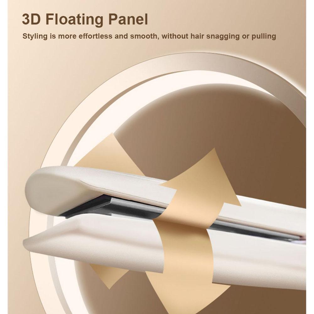 2 в 1 выпрямитель и щипцы для завивки волос Керамический выпрямитель для быстрого нагрева Утюжок с контролем температуры Электрический щипцы для завивки волос с защитой от ожогов