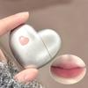 1pc Heart-Shaped Lip Clay  Matte Velvet Lip Gloss  Waterproof & Sweat-Resistant Lipstick Long-Lasting Lip Stain Dual-Use for Lips & Cheeks