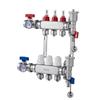 3-Branch Radiant Heat Manifold 1/2" PEX Tubing Floor Heating Manifold Set