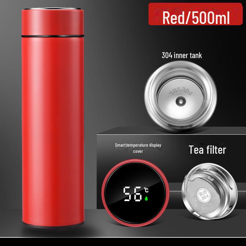 Stainless Steel Digital Temperature Display Smart Thermos Cup