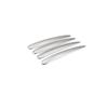 For BMW X3 G01 18-24 Silver Steel Exterior Outside Door Handle Cover Trim