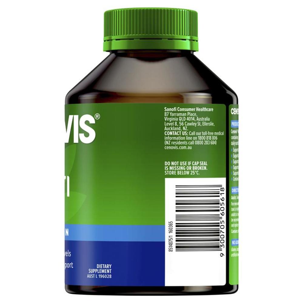 CENOVIS Once Daily Mens Multivitamins & Minerals 100 Capsules Value 6ea