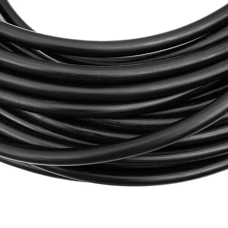 2M Black Nitrile Rubber Hose ID 2/3/4/5/6/7/8/9/10/mm Suitable for petrol and diesel Flexible soft hose Oil resistant