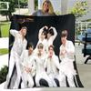BTS 3D Kpop Bangtan одеяло для кровати для мальчиков офис дом походы пикник толстое одеяло модное покрывало фланелевое одеяло