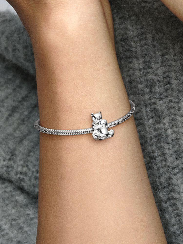 Новые бусины из стерлингового серебра S925, очаровательные бусины с белыми медведями, подходят для оригинального браслета-подвески, серебряные украшения S925 Berloque