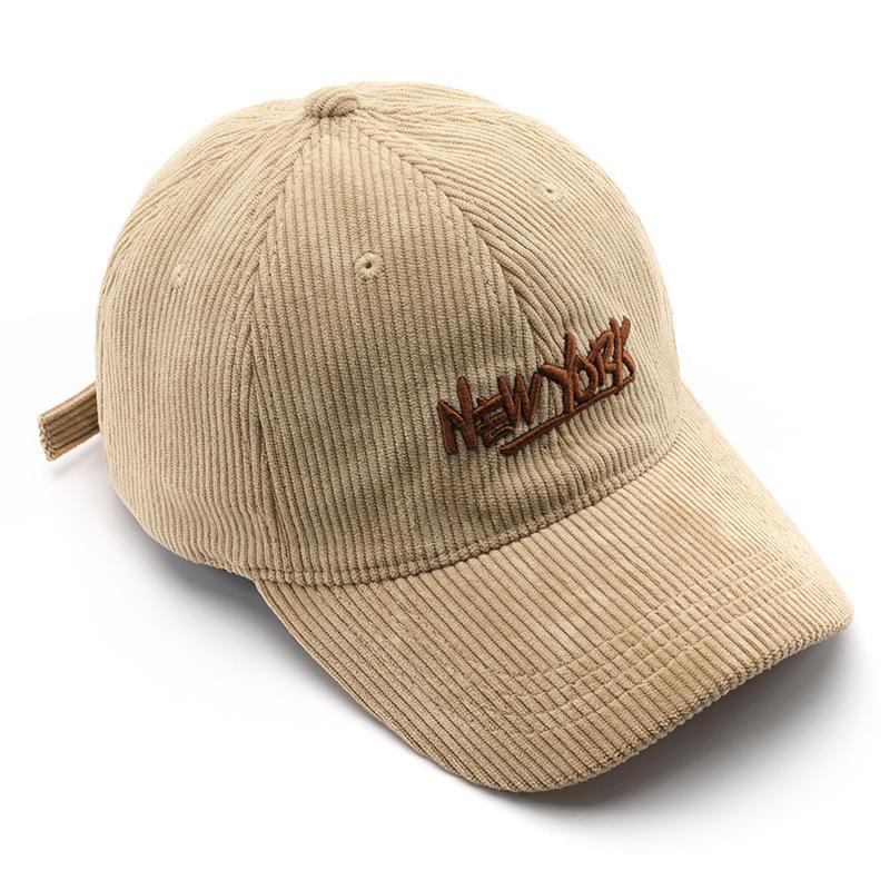 Шляпа женская корейская версия ретро вельветовая кепка с вышитыми буквами для мужчин, для путешествий, солнцезащитная шляпа от солнца