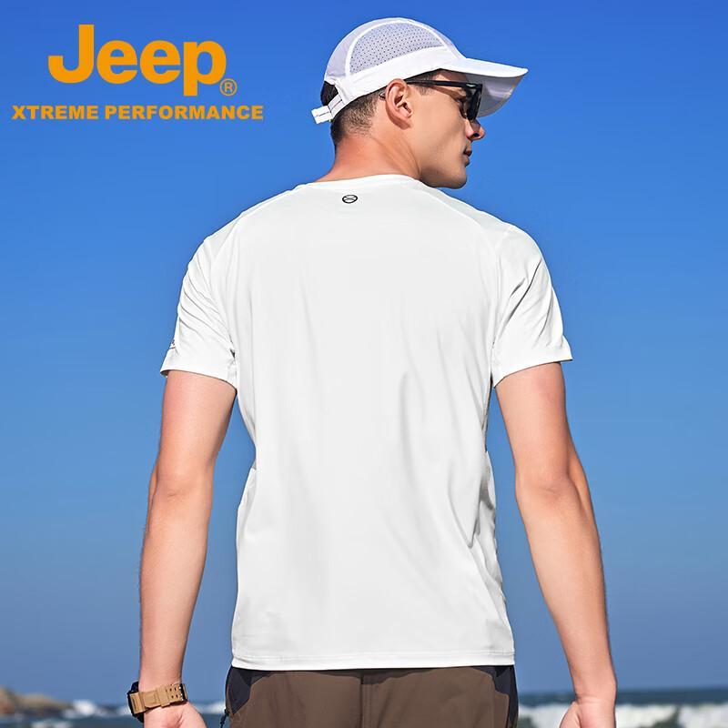 Jeep Men's Sun Protection Cooling Outdoor T-Shirt