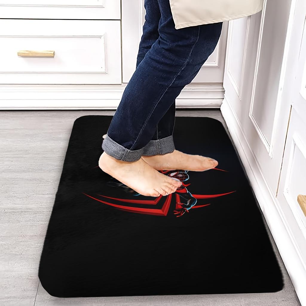Authorized 1pc MARVEL Spider-Man Bath Mat, Absorbent And Quick-Drying, Non-Slip And Ultra-Soft Rug for Entryways, Suitable for