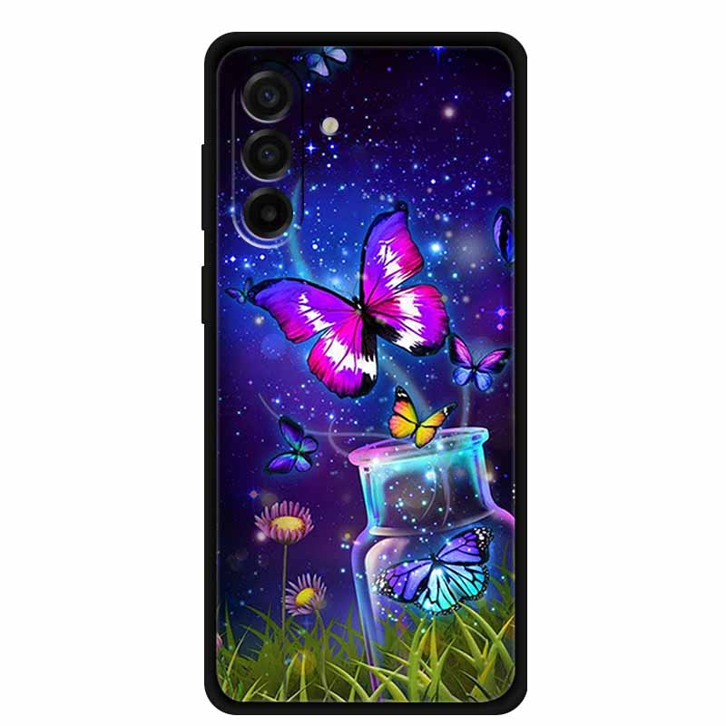 Silicone Soft Phone Case for Samsung Galaxy M17 Cover Lovely Animal Protector Bumper for Samsung M17 M 17 5G Shell Galaxy M17 5G