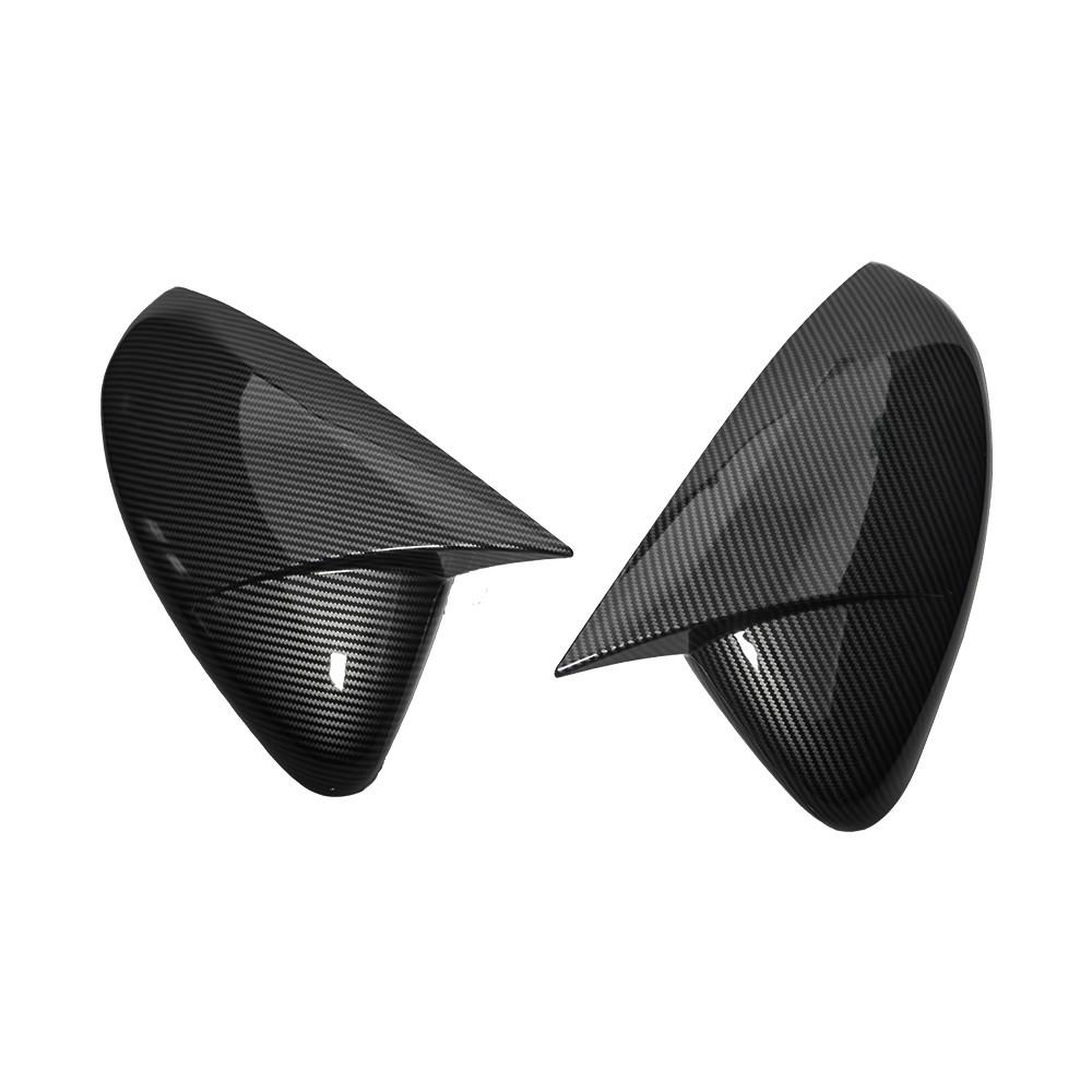 Для Peugeot 208 2008 2012-2018 Citroen C3 2016-2020 2x Автомобильная наклейка Накладка на зеркало заднего вида Боковое зеркало Заглушка крыла Внешний корпус Отделка ABS