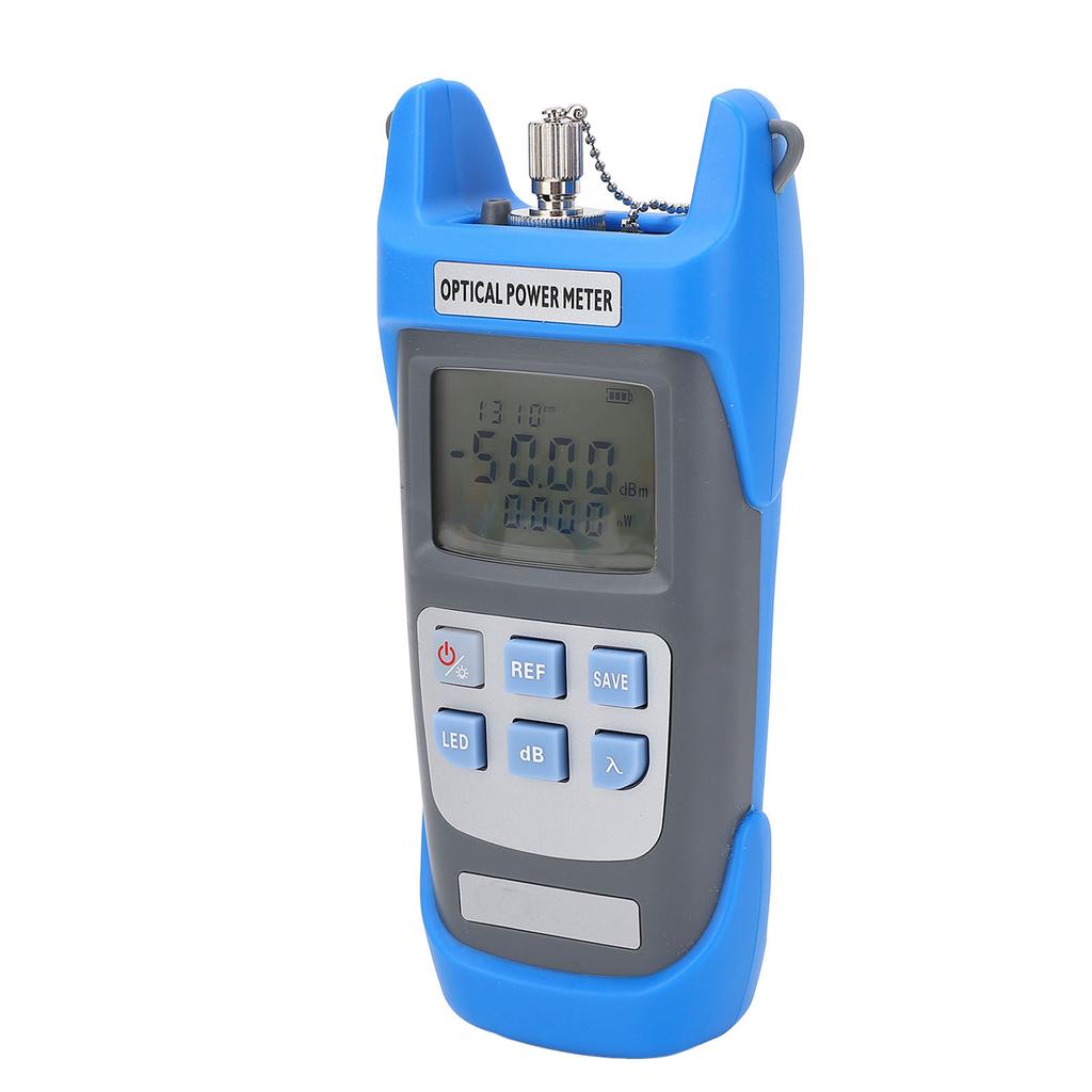 Оптический измеритель мощности, высокоточный перезаряжаемый тестер затухания волокна со светодиодной подсветкой от -50 до +26 дБм